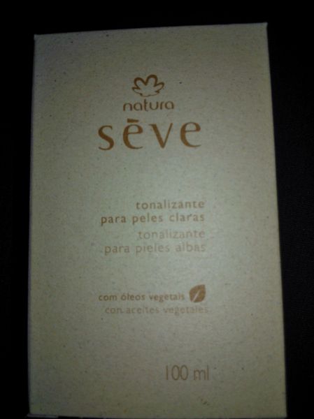 Óleo Seve tonalizante para peles claras